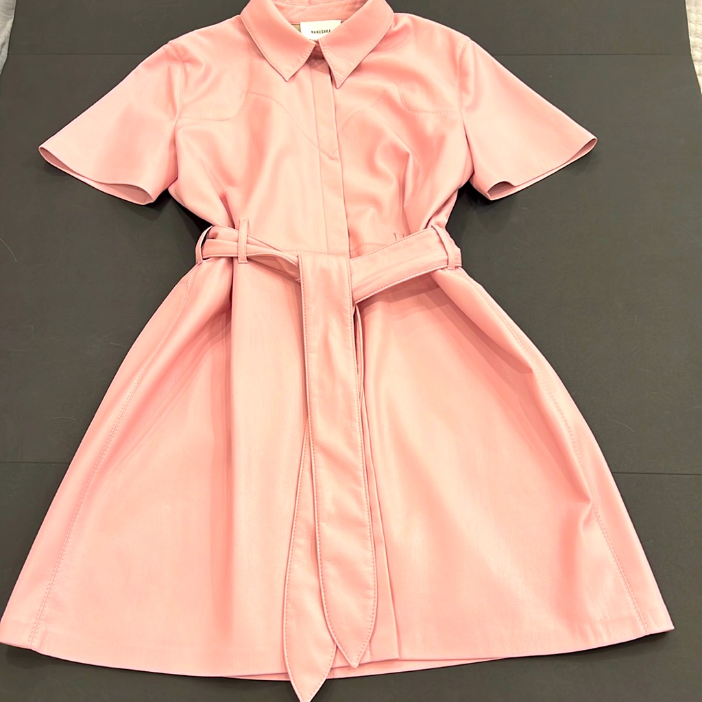 Nwt Nanushka Vegan Buttery Leather Dress Size L